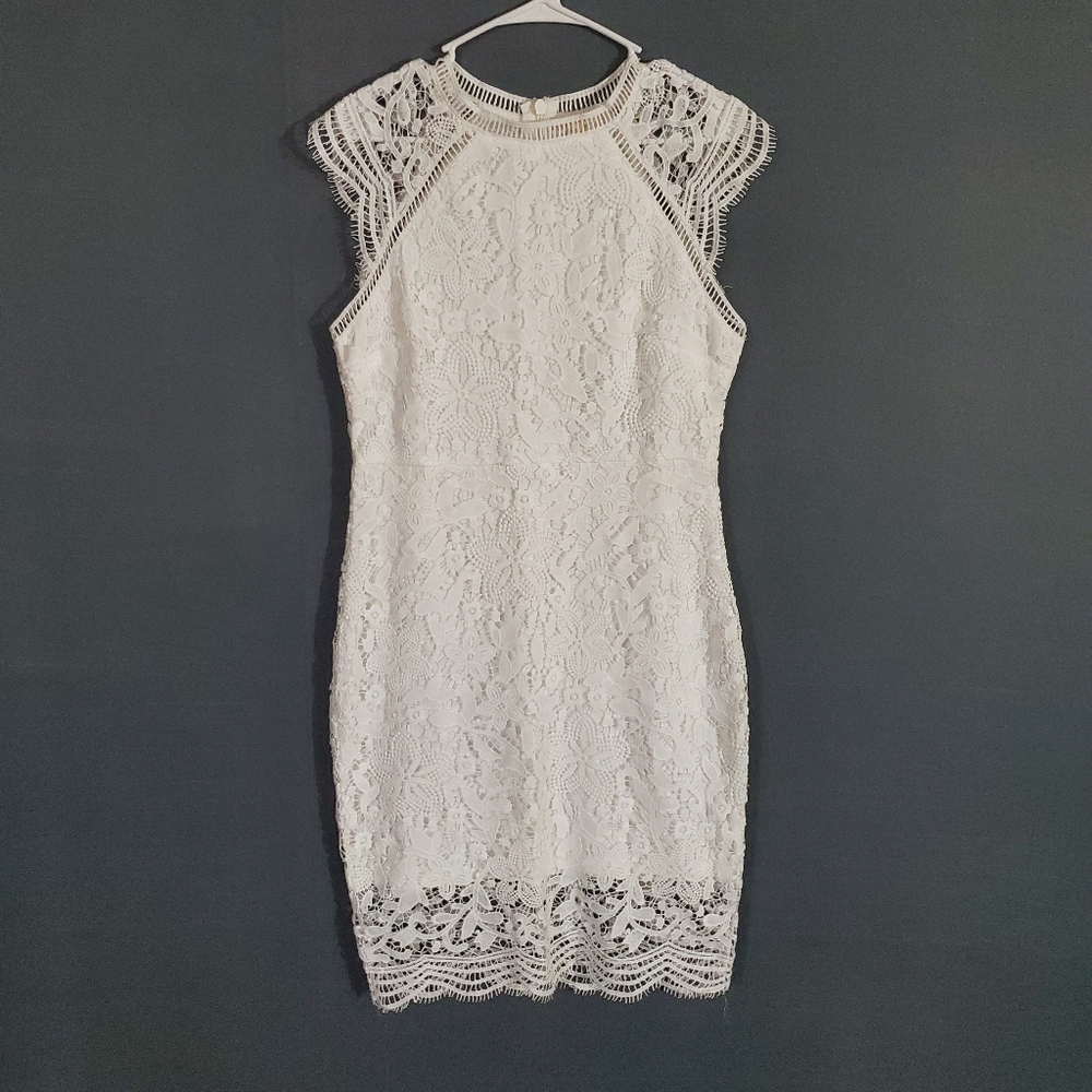 White Lace Dress